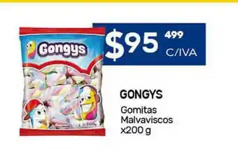 Nini Mayorista Gongys Gomitas Malvaviscos x200 g oferta