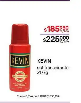 Nini Mayorista Kevin Antitranspirante x 177g oferta