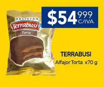 Nini Mayorista Terrabusi Alfajor Torta x 70g oferta