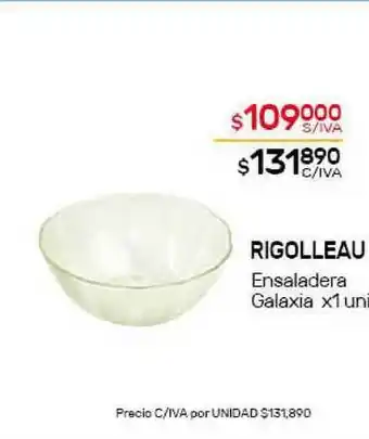 Nini Mayorista Rigolleau Ensaladera Galaxia x 1 uni oferta