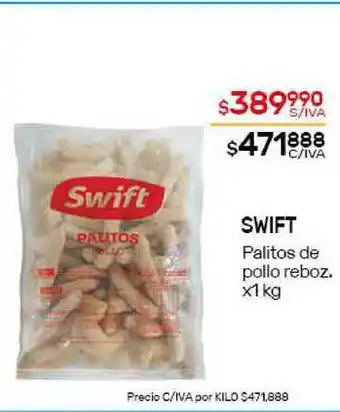 Nini Mayorista Swift Palitos De Pollo Reboz. x 1kg oferta