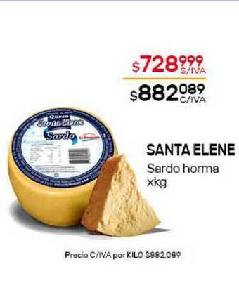 Nini Mayorista Santa Elene Sardo Horma oferta