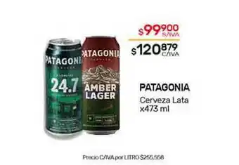 Nini Mayorista Patagonia Cerveza Lata x 473ml oferta