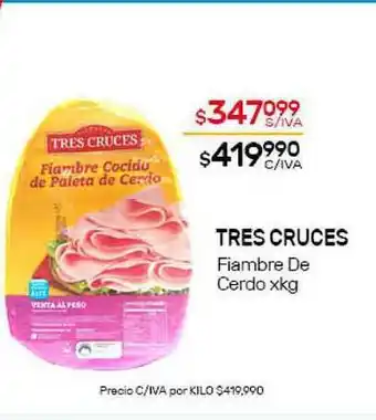 Nini Mayorista Tres Cruces Fiambre De Cerdo oferta