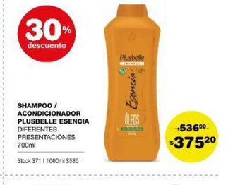Atomo Conviene Plusbelle Esencia Shampoo/Acondicionador oferta
