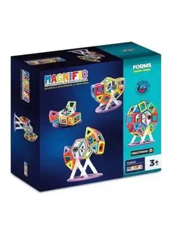 El Mundo del Juguete Bloques magnéticos magnific ferris wheel 46 piezas original oferta