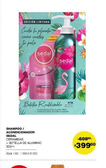 Atomo Conviene Sedal Shampoo/Acondicionador oferta