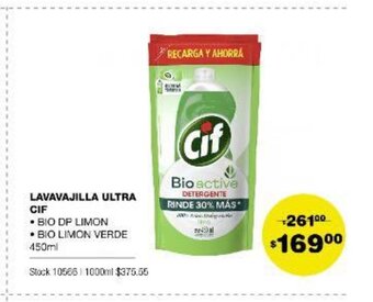 Atomo Conviene Cif Lavavajilla Ultra oferta