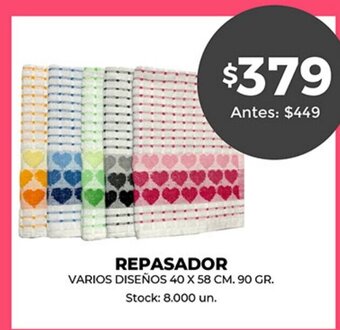 Supermercados Tadicor Repasador oferta