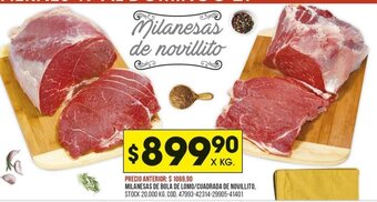 Coto Milanesas de Bola de Lomo/Cuadrada de Novillito oferta