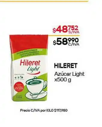 Nini Mayorista Hileret Azúcar Light x 500g oferta