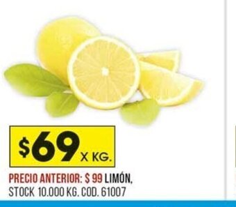 Coto Limón oferta