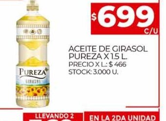 Supermercados DIA Pureza Aceite de Girasol oferta