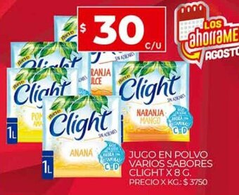 Supermercados DIA Clight Jugo En Polvo Varios Sabores oferta
