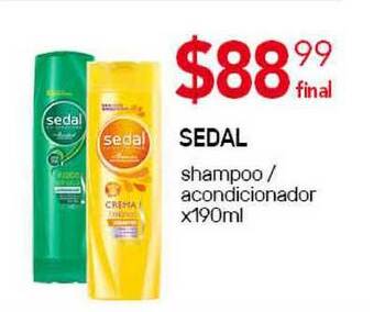 Nini Mayorista Sedal Shampoo Acondicionador x 190ml oferta