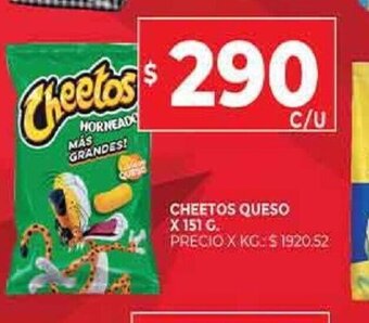 Supermercados DIA Cheetos Queso oferta