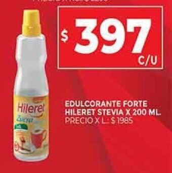 Supermercados DIA HIleret Stevia Edulcorante Forte oferta