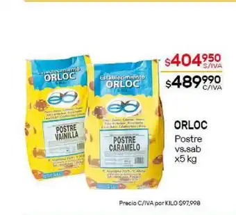 Nini Mayorista Orloc Postre Vs. Sab x 5kg oferta