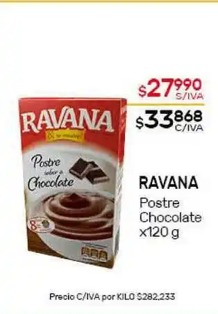 Nini Mayorista Ravana Postre Chocolate x 120g oferta