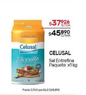 Nini Mayorista Celusal Sal Entrefina x 1kg oferta