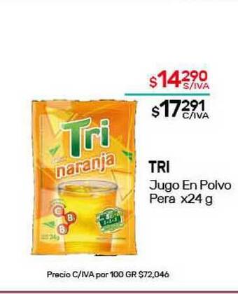 Nini Mayorista Tri Jugo En Polvo x 24g oferta