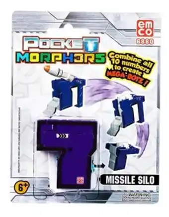 Pocket morphers números transformables 6888 full