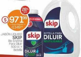 Alvear Jabón liquido skip oferta