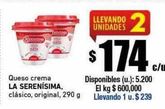 Cooperativa Obrera La serenisima oferta