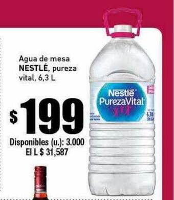 Cooperativa Obrera Agua de mesa nestle oferta