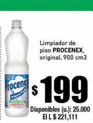 Cooperativa Obrera Limpiador de piso procenex original oferta