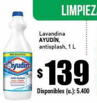 Cooperativa Obrera Lavandina ayudin antisplash oferta