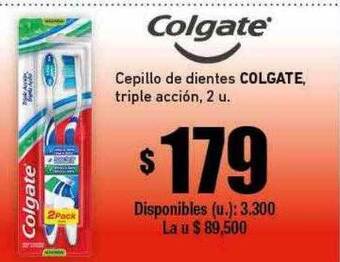 Cooperativa Obrera Cepillo de dientes colgate triple acción oferta