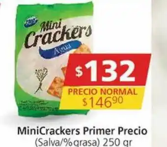 Supermercados Aiello Mini cracker primer precio oferta