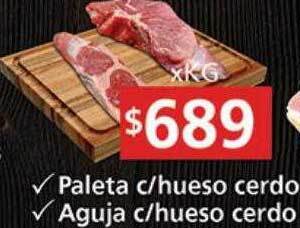 Supermercados Aiello Paleta c- hueso cerdo aguja c- hueso cerdo oferta