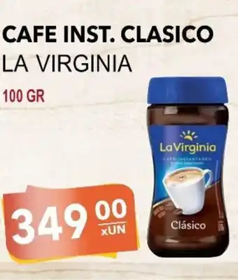 El Milagro Mayorista LA VIRGINIA cafe inst. clasico oferta