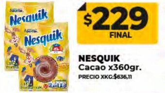Supermayorista Vital Nesquik oferta