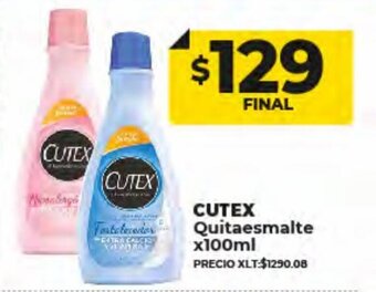 Supermayorista Vital Cutex Quitaesmalte oferta