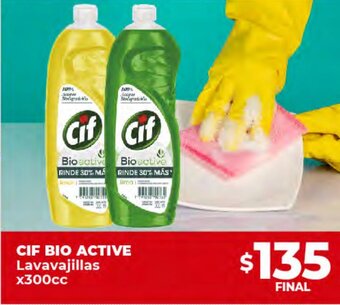 Supermayorista Vital Cif Bio Active Lavavajillas x300cc oferta