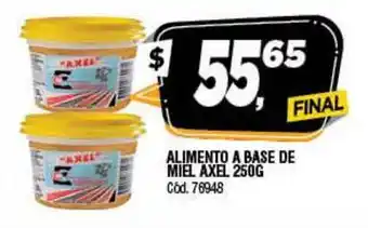 Supermercados Yaguar Alimento A Base De Miel Axel 250G oferta