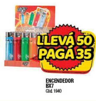 Supermercados Yaguar Encendedor BX7 oferta