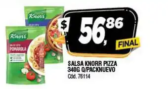 Supermercados Yaguar Salsa Knorr Pizza 340G Q-Packnuevo oferta