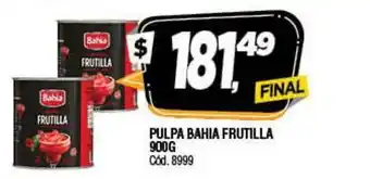 Supermercados Yaguar Pulpa Bahia Fruitilla 900G oferta