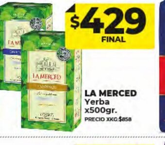 Supermayorista Vital La Merced Yerba oferta