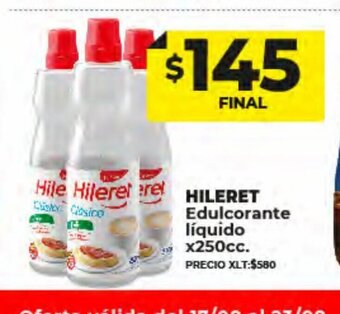 Supermayorista Vital Hileret Edulcorante Liquido oferta