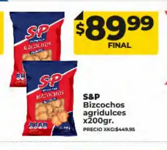 Supermayorista Vital S&P Bizcochos Agridulces oferta