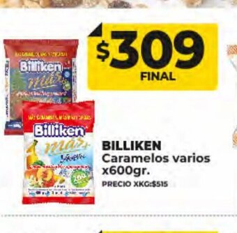 Supermayorista Vital Billiken caramelos Varios oferta