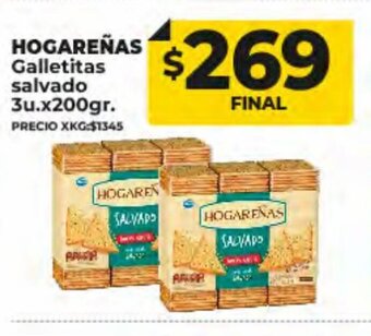 Supermayorista Vital Hogareñas Galletitas salvado oferta