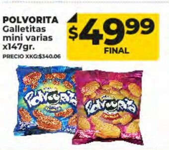 Supermayorista Vital Polvorita Galletitas Mini Varias oferta