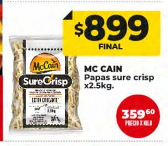 Supermayorista Vital Mc Cain Papas Sure Crisp oferta