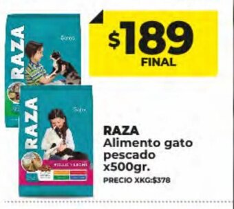 Supermayorista Vital Raza Alimento Gato Pescado oferta